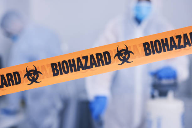 Professional Blood Cleanup technician working in Alloway, NJ